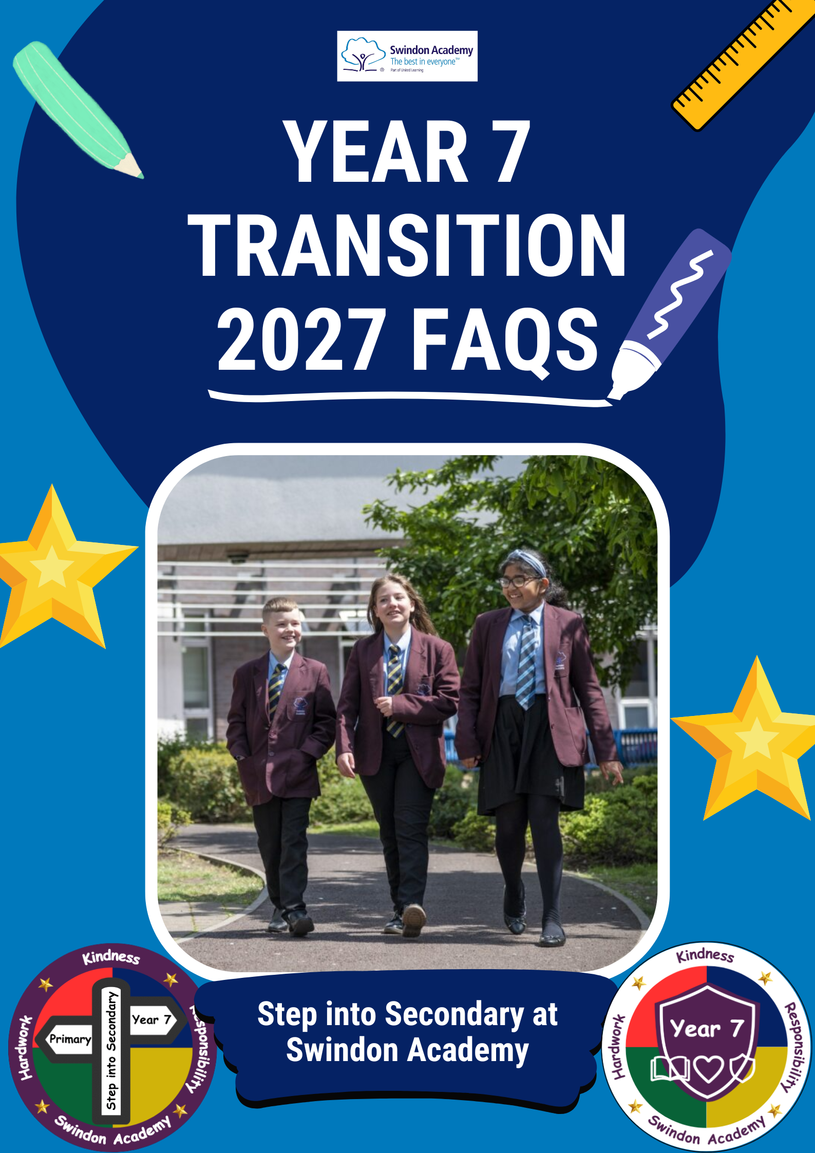 Year 7 Transition FAQs 202728